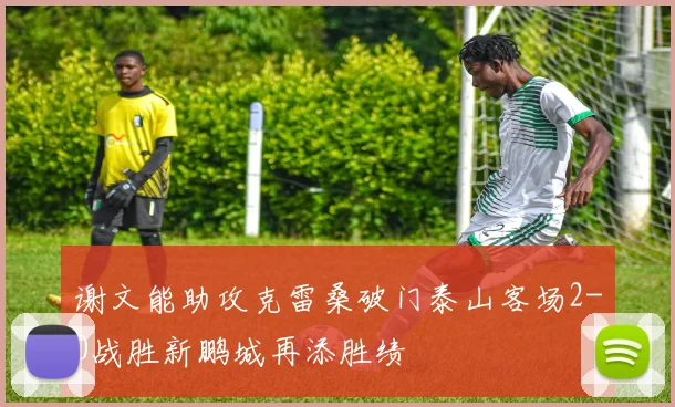 谢文能助攻克雷桑破门泰山客场2-0战胜新鹏城再添胜绩
